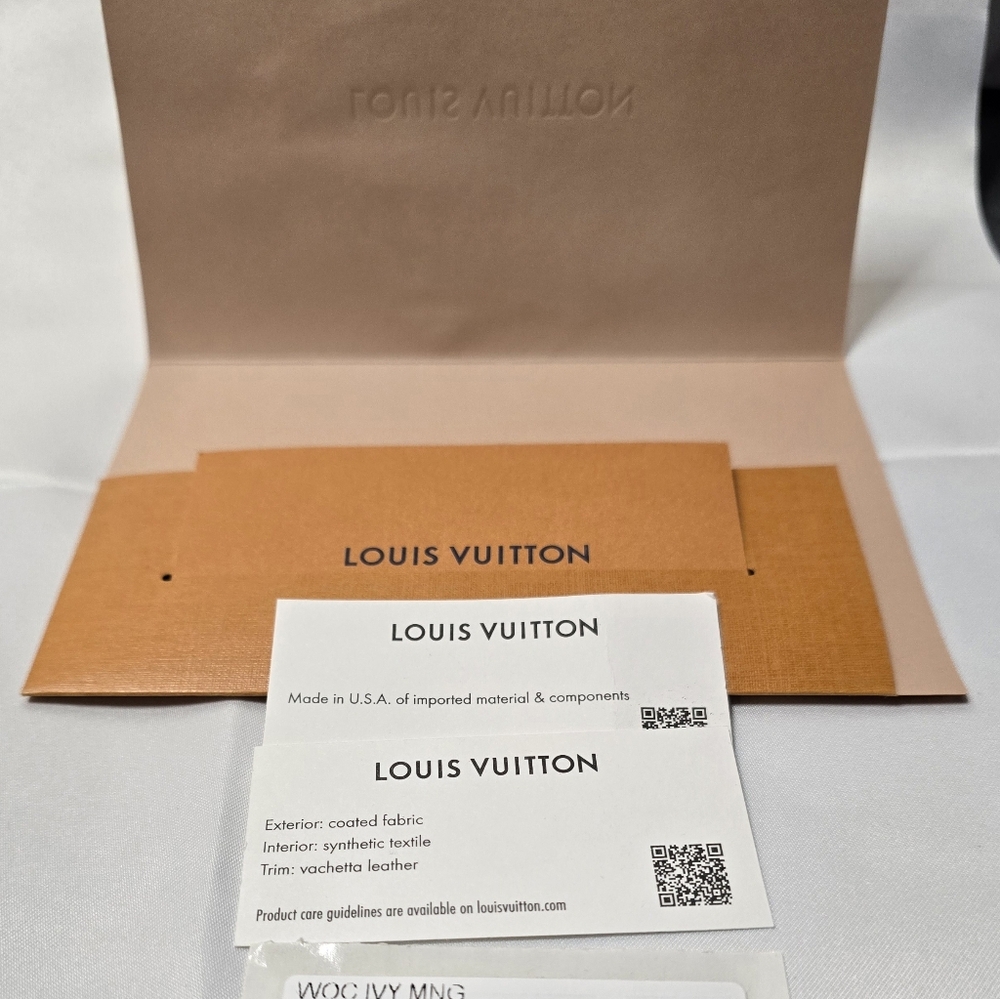 Louis Vuitton IVY Monogram Canvas Shoulder Bag with Gold Hardware and Tan Strap - Picture 10 of 11
